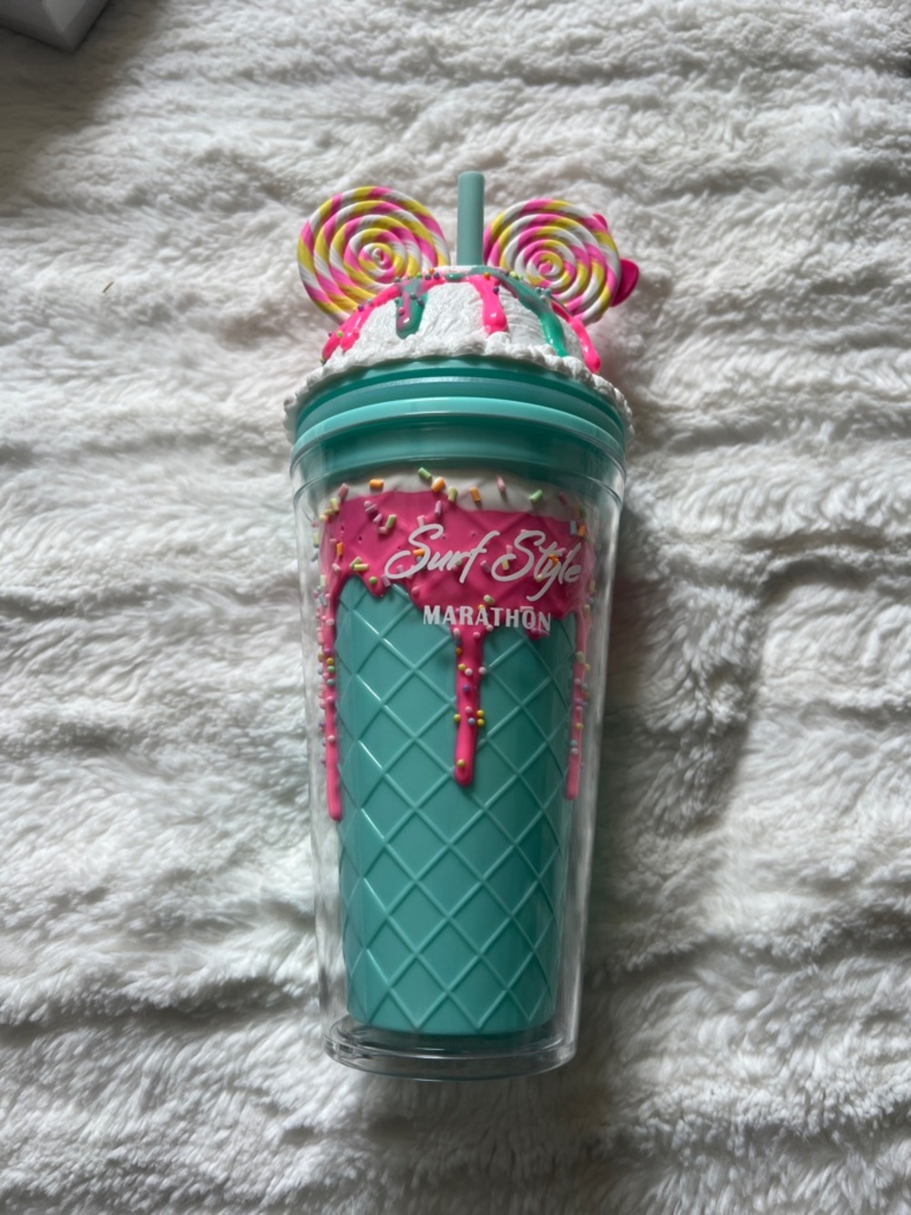Marathon Surf Style Mint Drip Novelty Tumbler
